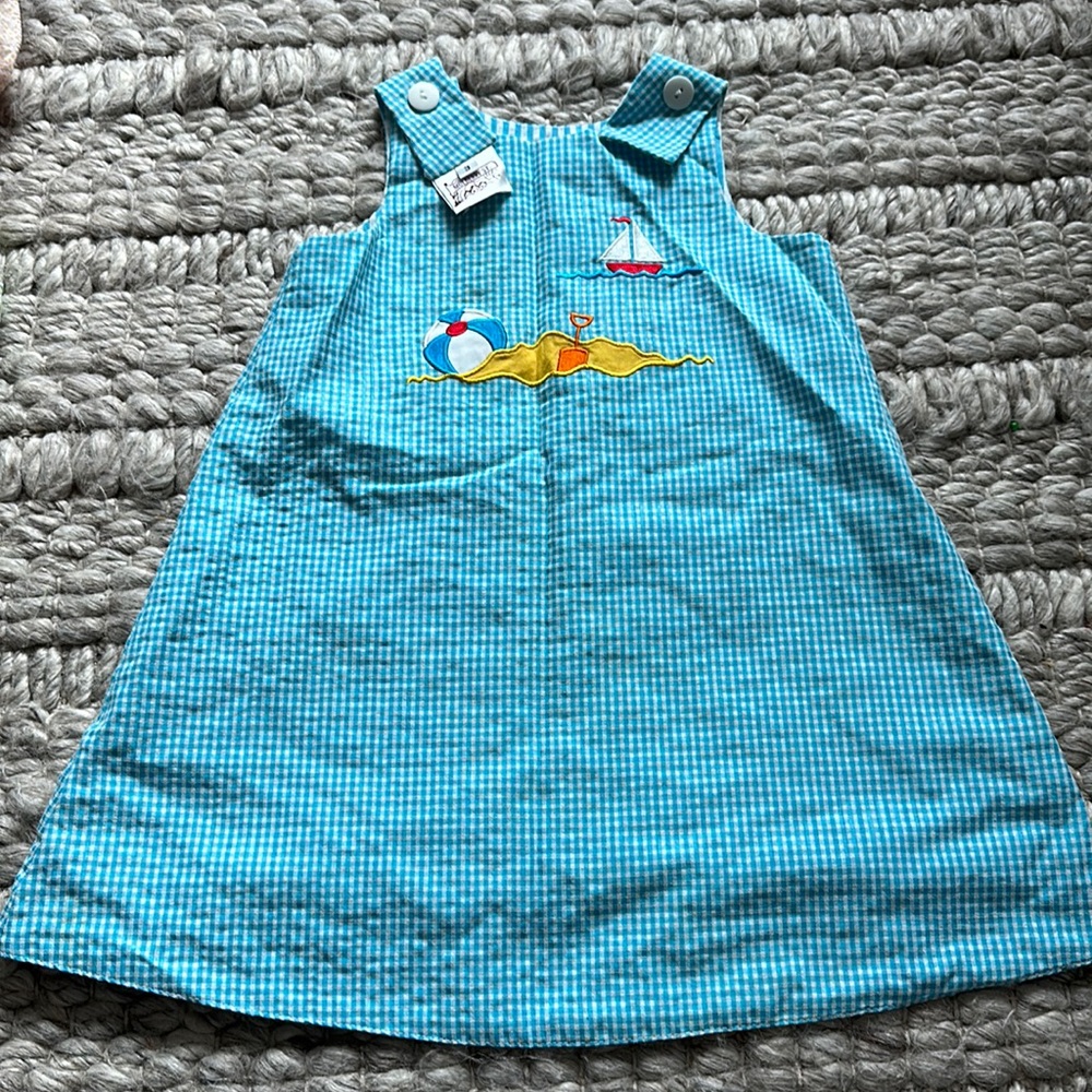 Mulberry street reversible beach theme dress size 3